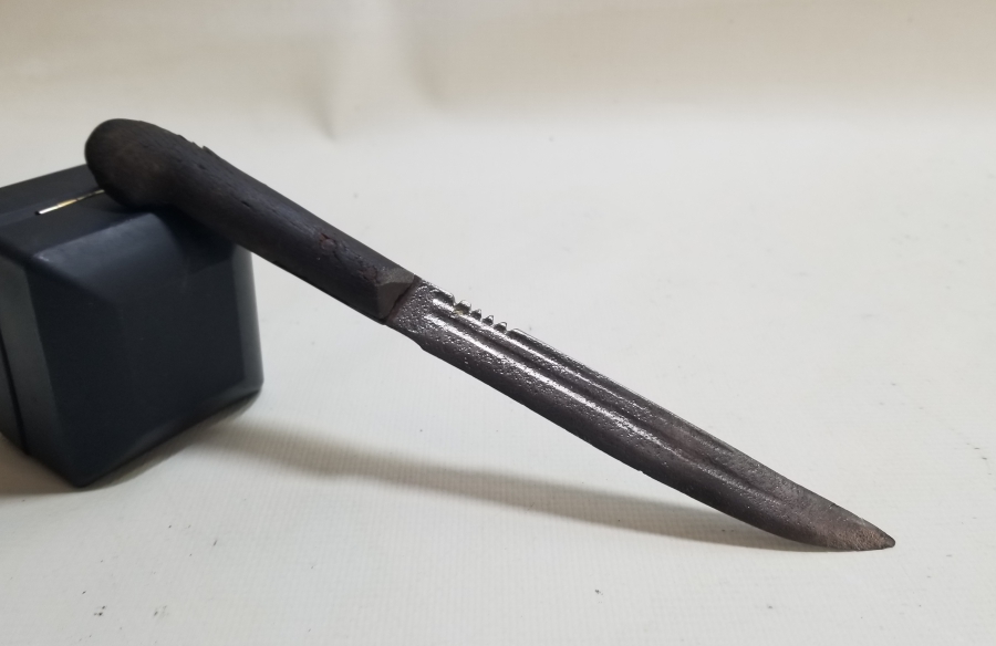 OSMANLI DÖNEMİ NADİR TİPTE KABADAYI KAMASI - SALDIRMASI