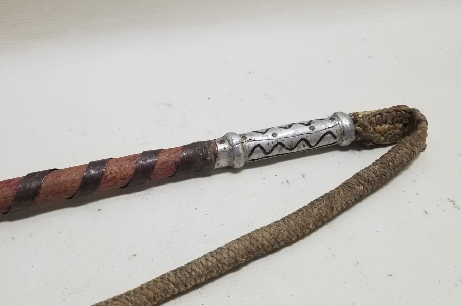 SAPI OSMANLICA YAZILI OSMANLI DÖNEMİ ÇERKES AT KAMÇISI