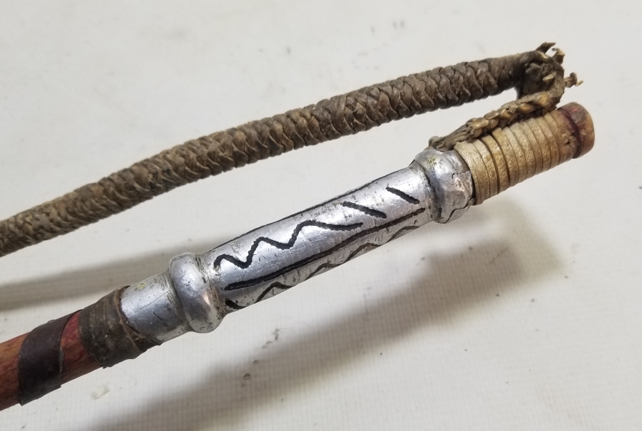 SAPI OSMANLICA YAZILI OSMANLI DÖNEMİ ÇERKES AT KAMÇISI