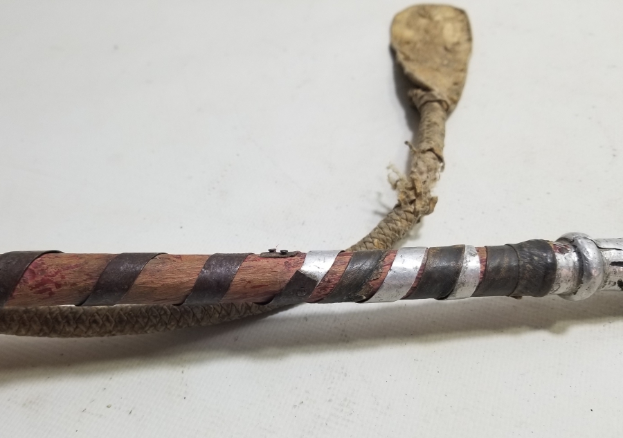 SAPI OSMANLICA YAZILI OSMANLI DÖNEMİ ÇERKES AT KAMÇISI