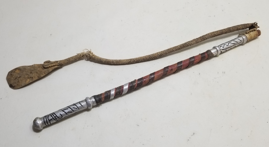 SAPI OSMANLICA YAZILI OSMANLI DÖNEMİ ÇERKES AT KAMÇISI