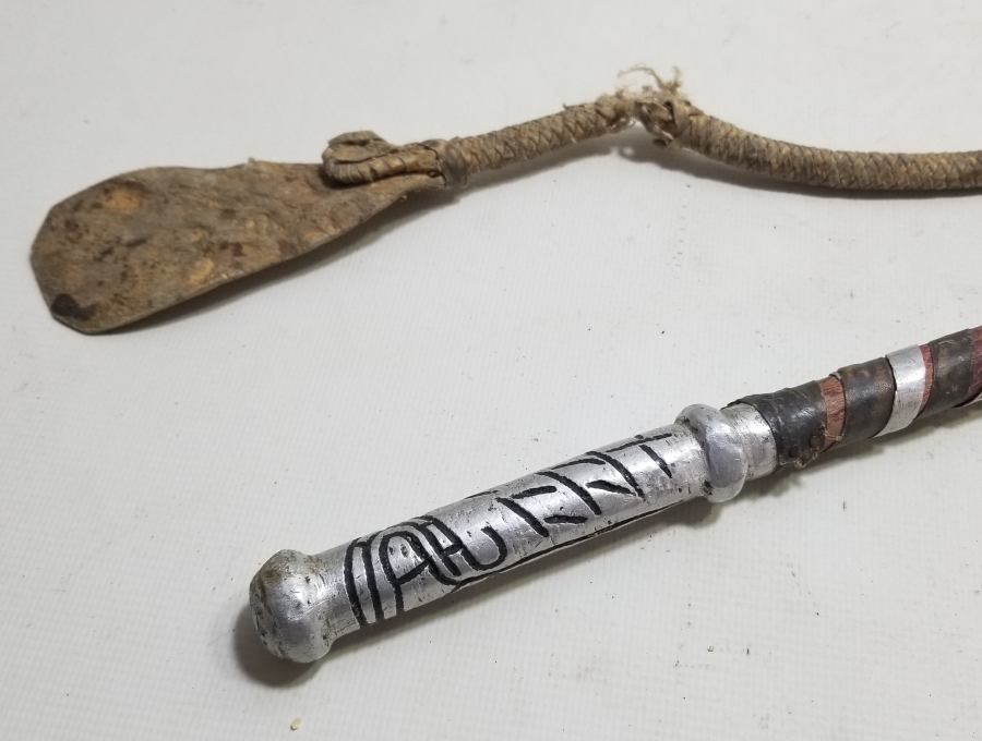 SAPI OSMANLICA YAZILI OSMANLI DÖNEMİ ÇERKES AT KAMÇISI