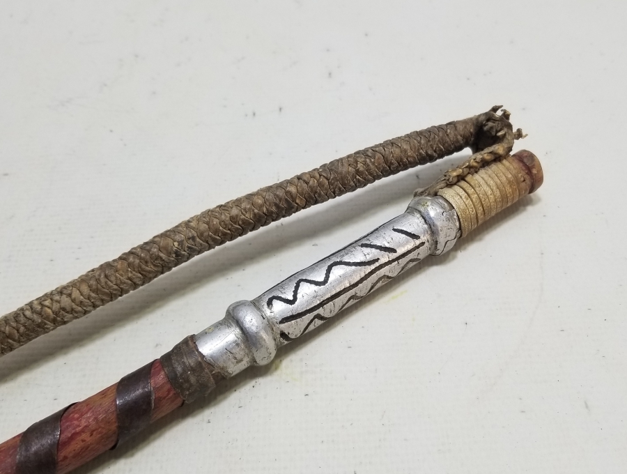 SAPI OSMANLICA YAZILI OSMANLI DÖNEMİ ÇERKES AT KAMÇISI