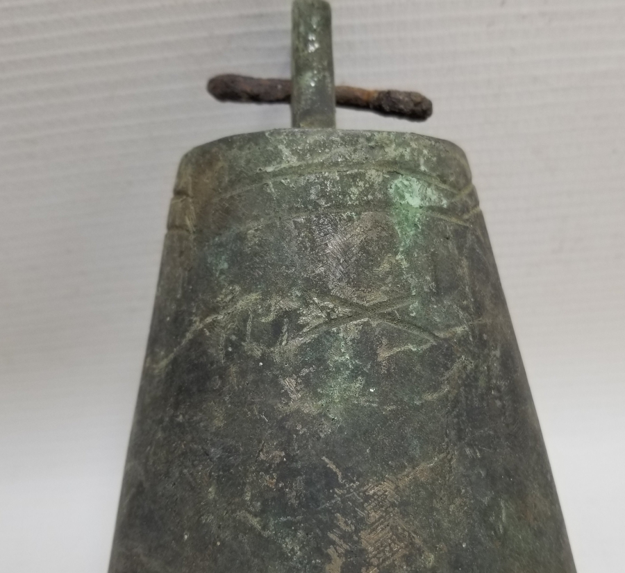 OSMANLI DÖNEMİ KABARTMA İŞÇİLİKLİ BRONZ DEVE ÇANI