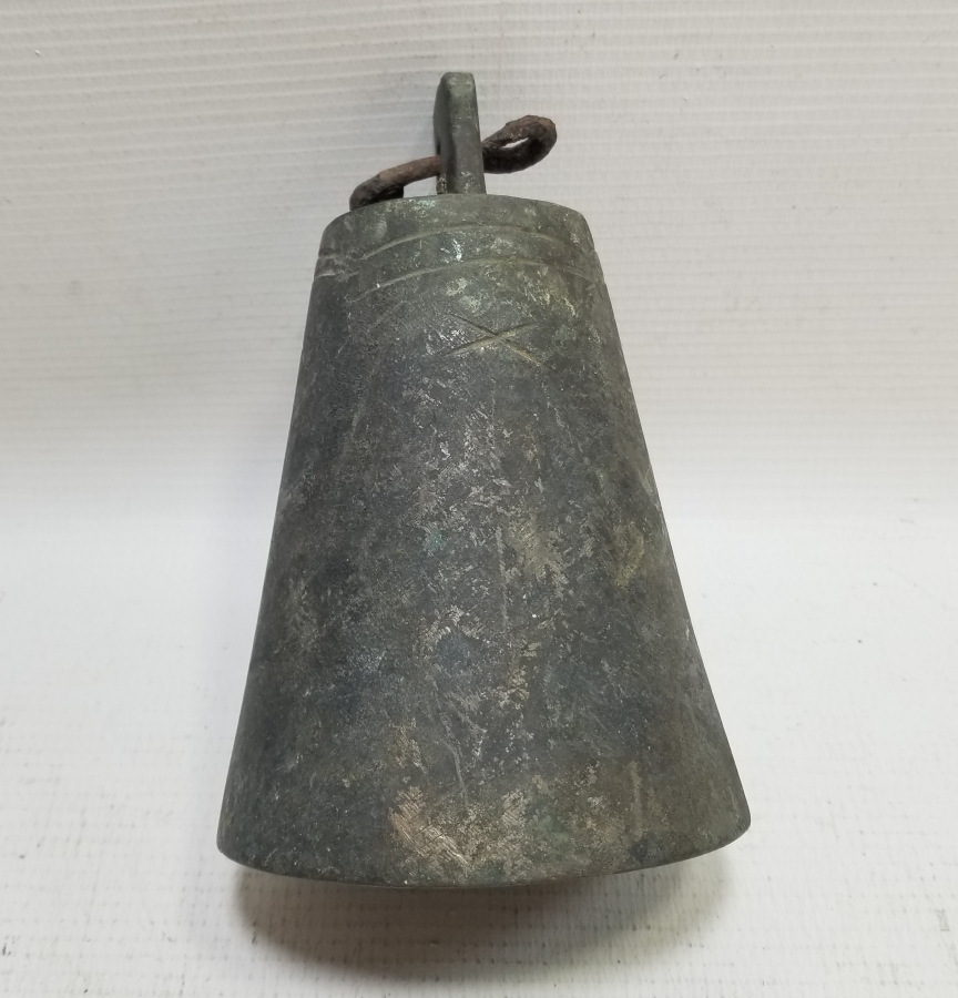 OSMANLI DÖNEMİ KABARTMA İŞÇİLİKLİ BRONZ DEVE ÇANI