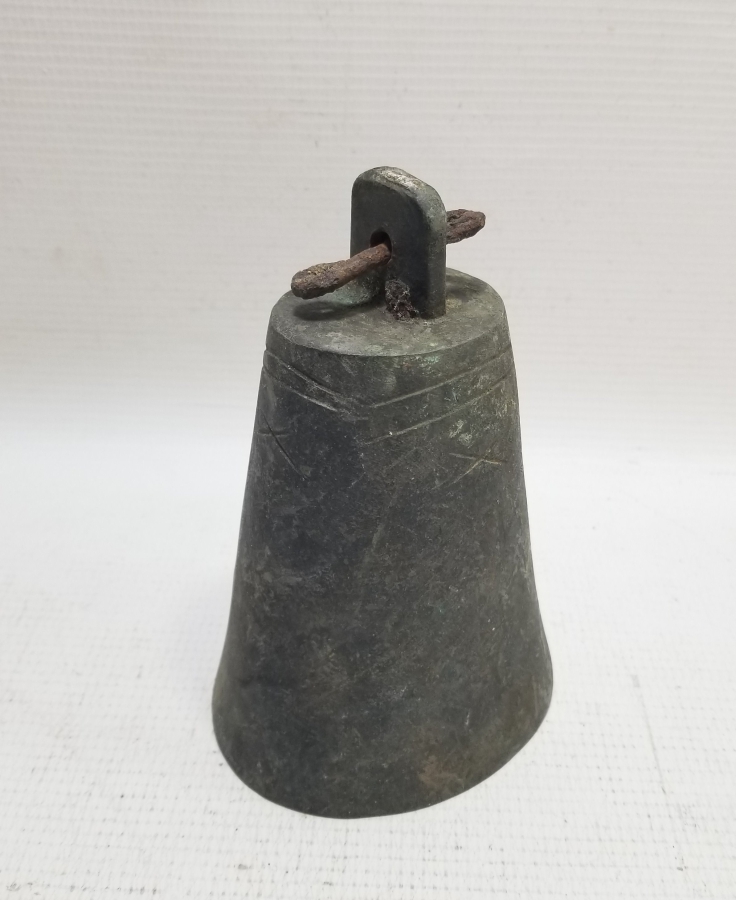 OSMANLI DÖNEMİ KABARTMA İŞÇİLİKLİ BRONZ DEVE ÇANI