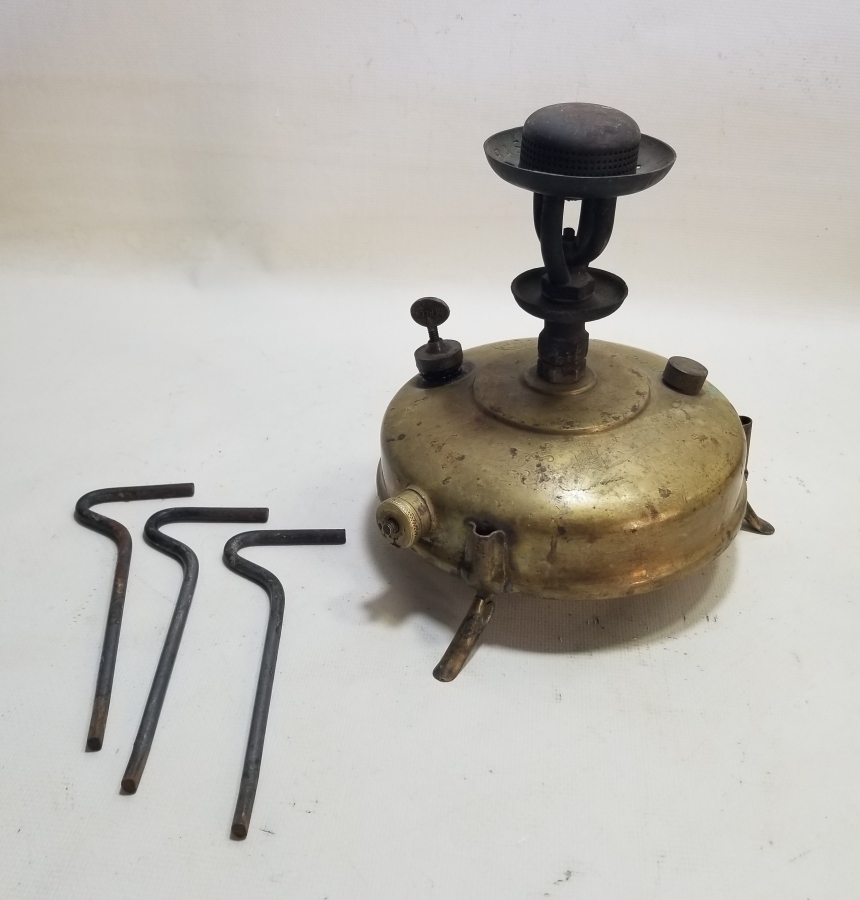 ÜZERİ İKİ DİLDE YAZILI OSMANLI DÖNEMİ NADİR GAZ OCAĞI