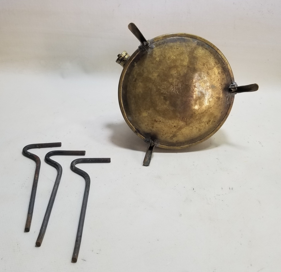 ÜZERİ İKİ DİLDE YAZILI OSMANLI DÖNEMİ NADİR GAZ OCAĞI