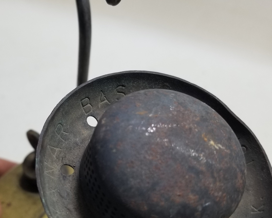 ÜZERİ İKİ DİLDE YAZILI OSMANLI DÖNEMİ NADİR GAZ OCAĞI