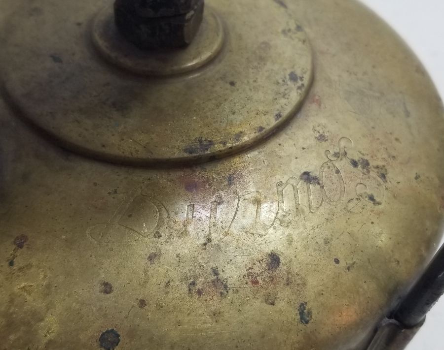 ÜZERİ İKİ DİLDE YAZILI OSMANLI DÖNEMİ NADİR GAZ OCAĞI