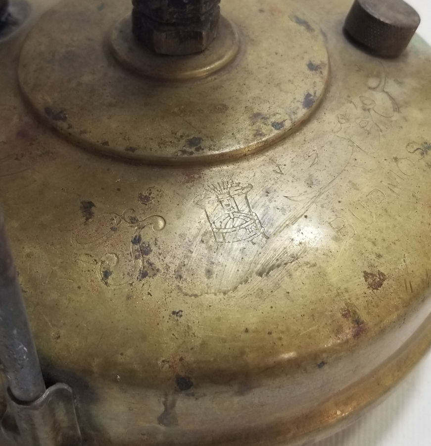 ÜZERİ İKİ DİLDE YAZILI OSMANLI DÖNEMİ NADİR GAZ OCAĞI