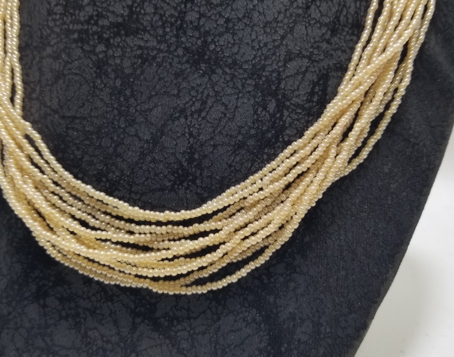 OSMANLI DÖNEMİ İNCİ FORMLU OPAL GERDANLIK