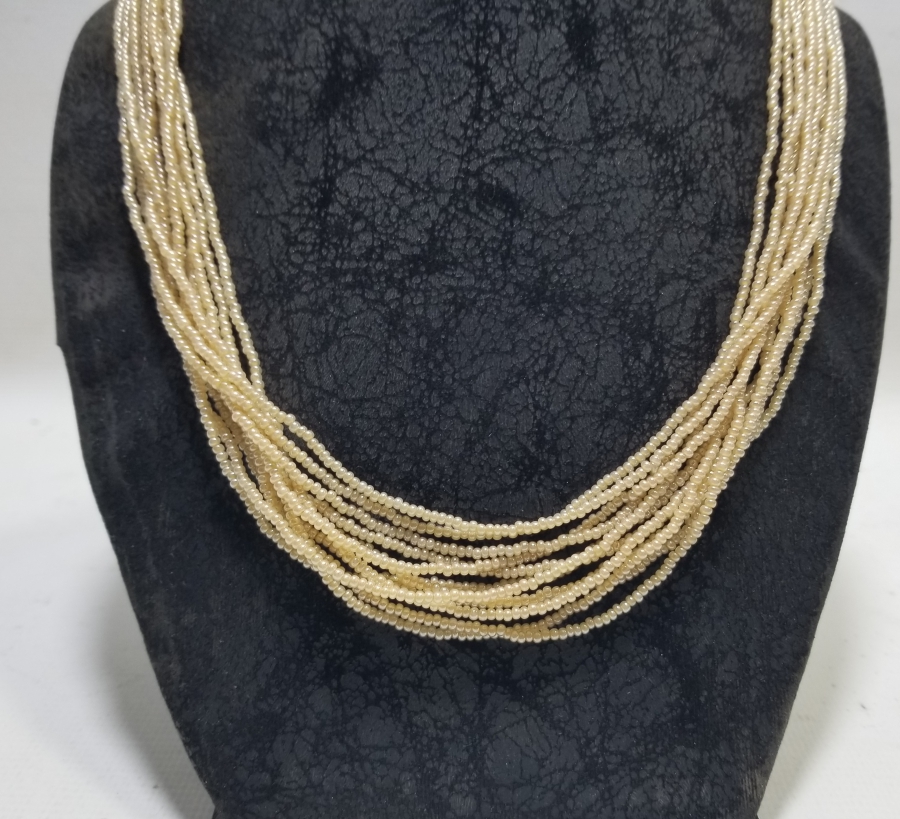 OSMANLI DÖNEMİ İNCİ FORMLU OPAL GERDANLIK