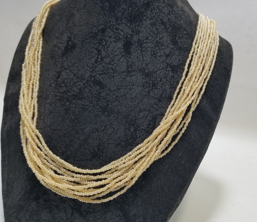 OSMANLI DÖNEMİ İNCİ FORMLU OPAL GERDANLIK