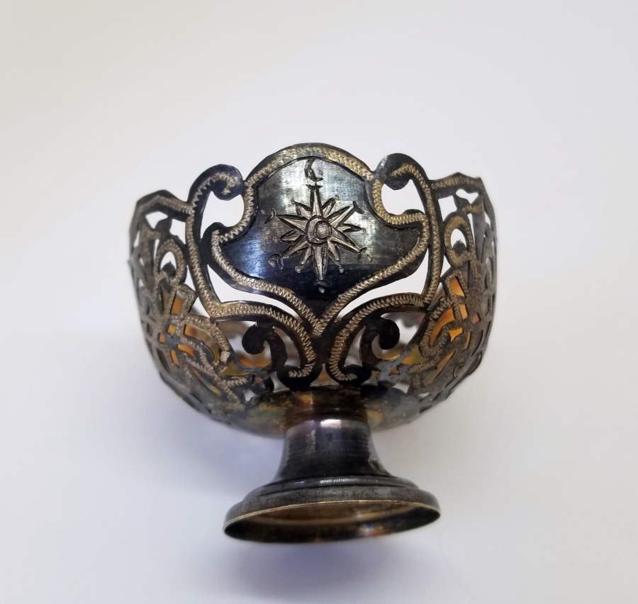 TESTERE İŞÇİLİKLİ VE TUĞRALI OSMANLI DÖNEMİ FİNCAN ZARFI