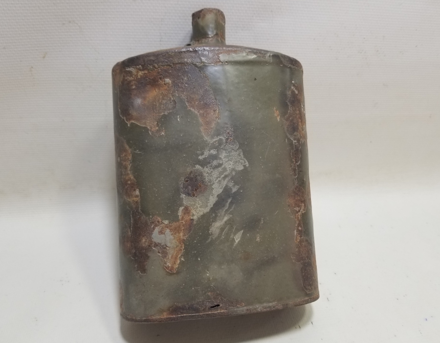 1. DÜNYA SAVAŞI DÖNEMİ EMAYE FRANSIZ ASKER MATARASI