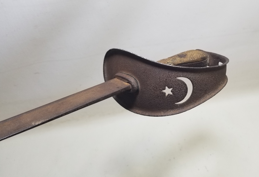 1. DÜNYA SAVAŞI DÖNEMİ AY YILDIZ SAPLI ÇOK NADİR SÜVARİ KILICI