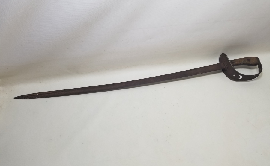 1. DÜNYA SAVAŞI DÖNEMİ AY YILDIZ SAPLI ÇOK NADİR SÜVARİ KILICI