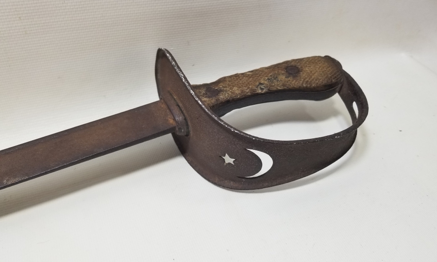 1. DÜNYA SAVAŞI DÖNEMİ AY YILDIZ SAPLI ÇOK NADİR SÜVARİ KILICI