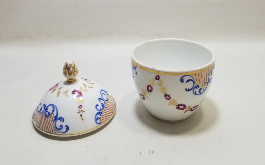 OSMANLI DÖNEMİ EL BOYAMA NADİR MEISSEN MACUNLUK