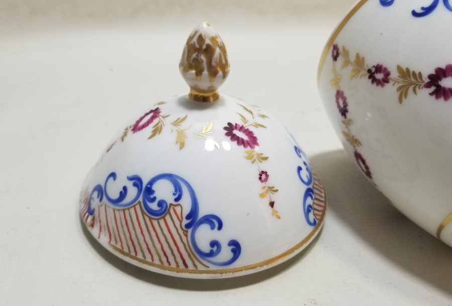 OSMANLI DÖNEMİ EL BOYAMA NADİR MEISSEN MACUNLUK