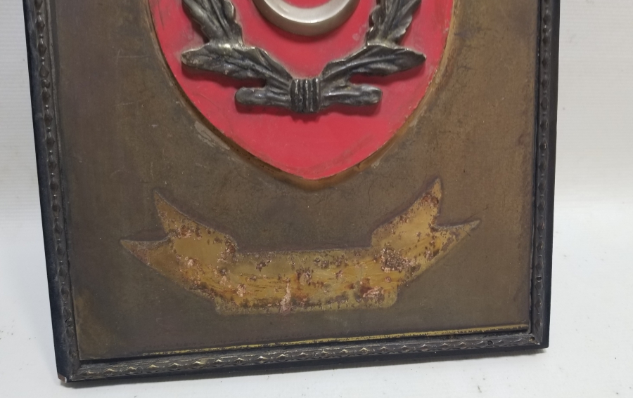 ÜZERİ KABARTMA İŞÇİLİKLİ KORE SAVAŞI DÖNEMİ ASKERİ ŞİLT