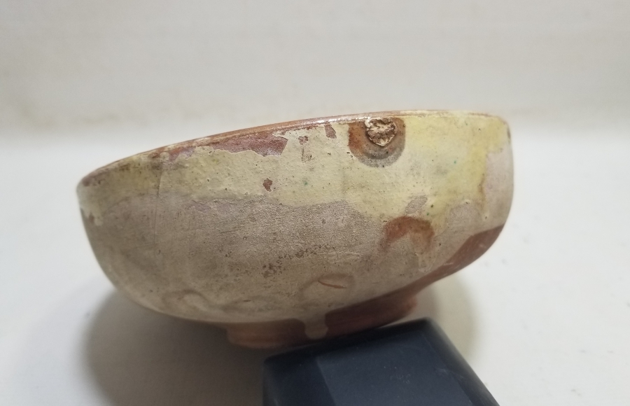 NADİR RENKTE OSMANLI DÖNEMİ KINIK KASE