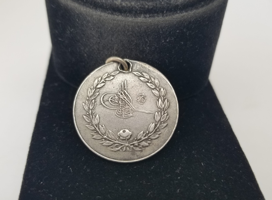 OSMANLI DÖNEMİ GÜMÜŞ YUNAN HARBİ MADALYASI