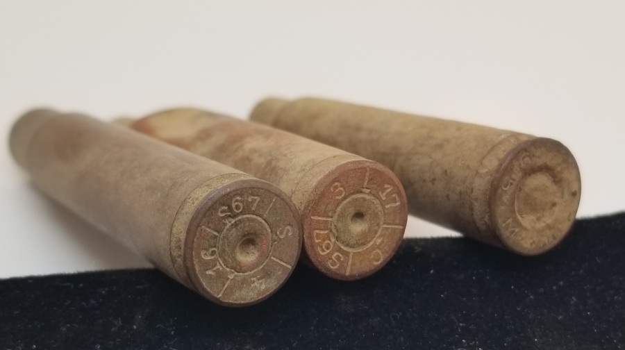 1. DÜNYA SAVAŞI DÖNEMİ İNGİLİZ MAVZER MERMİSİ LOTU