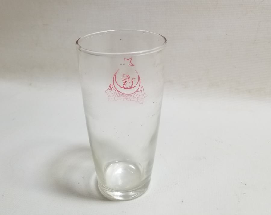 CUMHURİYET BAŞLARI ÇOK NADİR ÜZERİ BOZKURT VE AY YILDIZLI BARDAK