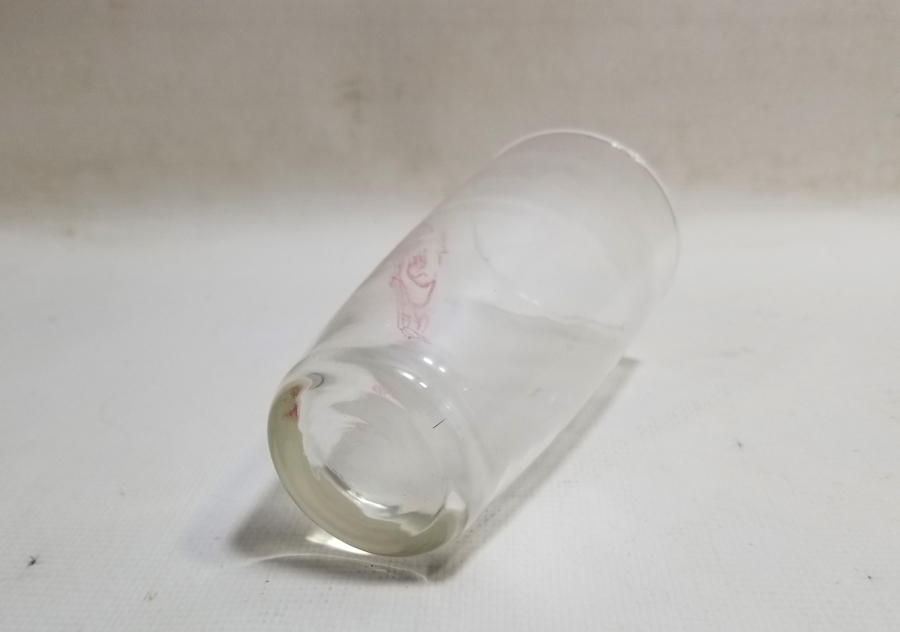 CUMHURİYET BAŞLARI ÇOK NADİR ÜZERİ BOZKURT VE AY YILDIZLI BARDAK