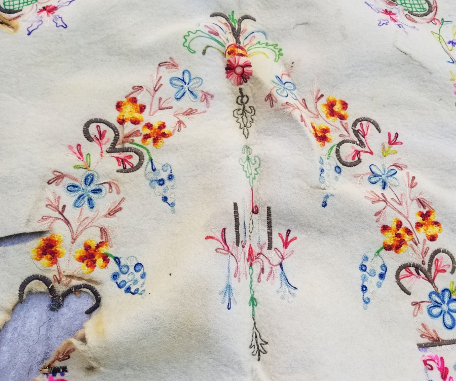 OSMANLI DÖNEMİ TEKKE İŞİ KEÇE SECCADE