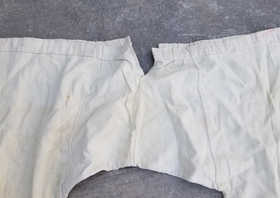 OSMANLI DÖNEMİ EL DOKUMA ERKEK - ŞALVAR İÇLİĞİ