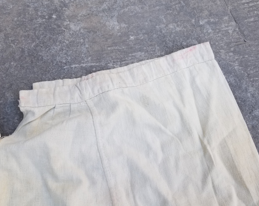 OSMANLI DÖNEMİ EL DOKUMA ERKEK - ŞALVAR İÇLİĞİ