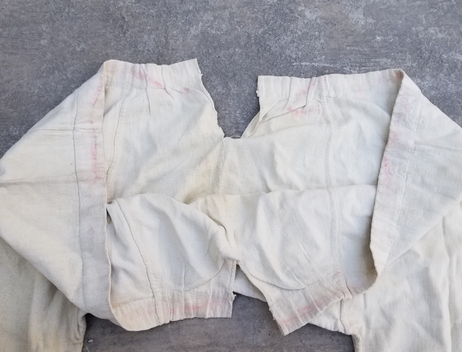 OSMANLI DÖNEMİ EL DOKUMA ERKEK - ŞALVAR İÇLİĞİ