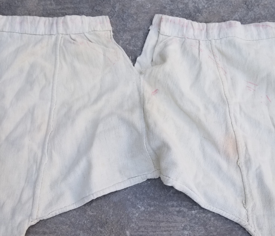 OSMANLI DÖNEMİ EL DOKUMA ERKEK - ŞALVAR İÇLİĞİ