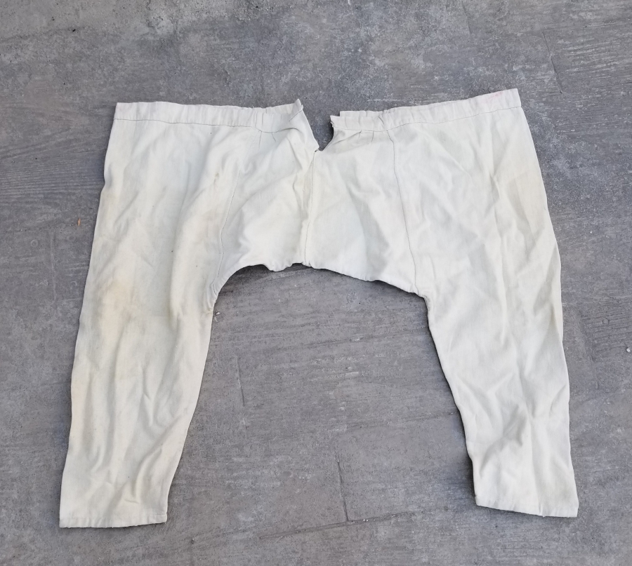 OSMANLI DÖNEMİ EL DOKUMA ERKEK - ŞALVAR İÇLİĞİ