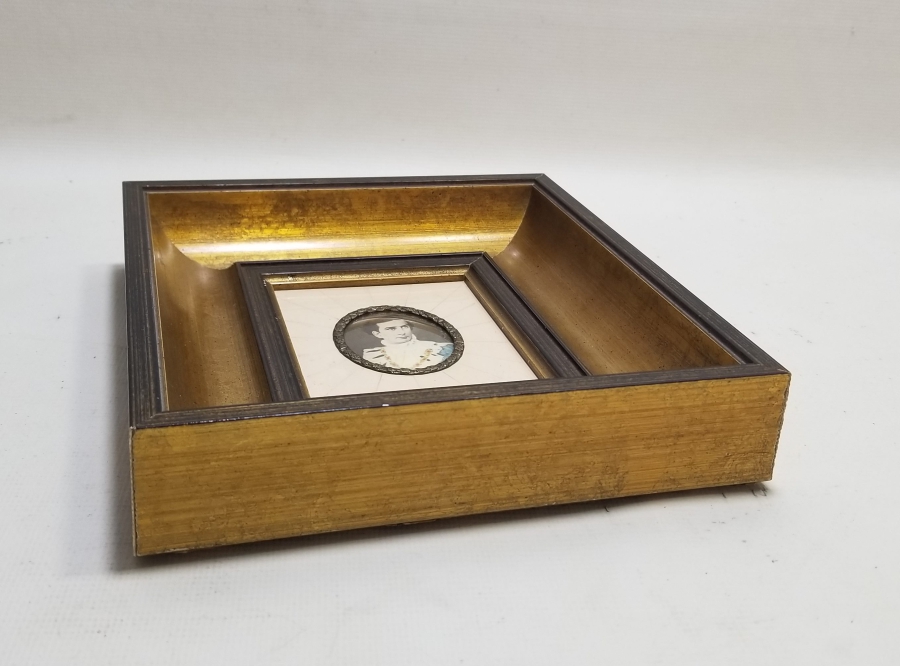 ÖZEL YAPIM ANTİKA FİLDİŞİ FRANZ JOSEPH GÖRSELLİ ÇERÇEVE