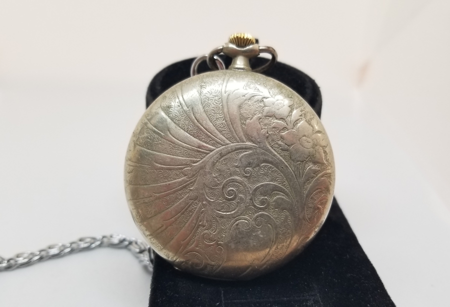 HISLON MARKA KURMALI ANTİKA CEP SAATİ