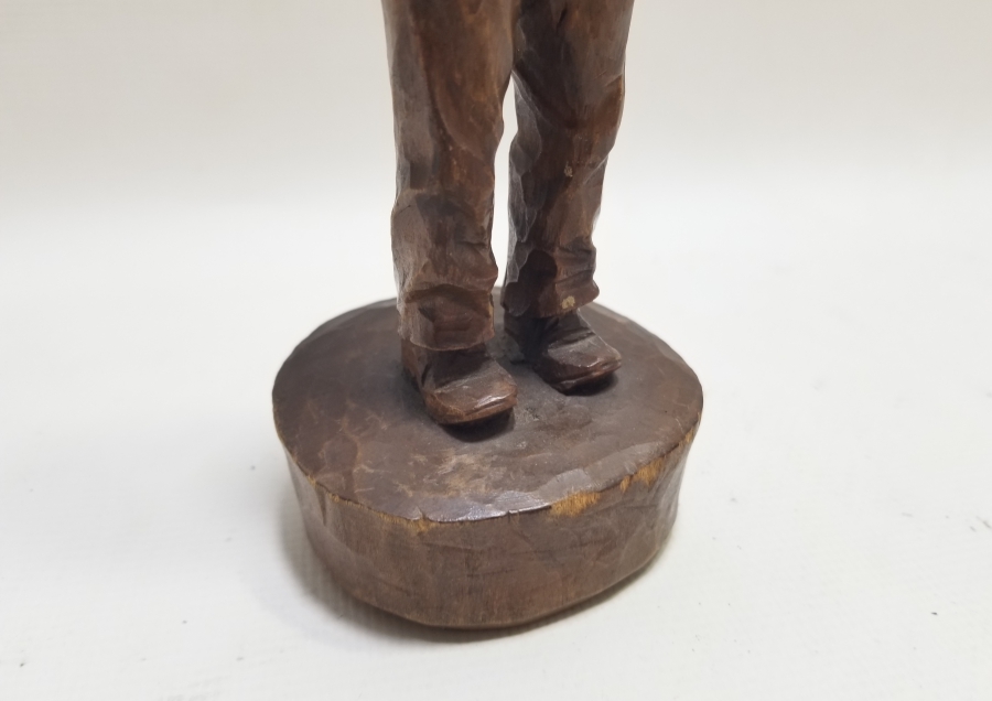 SANATÇI İMZALI EL YAPIMI ANTİKA AHŞAP BİBLO