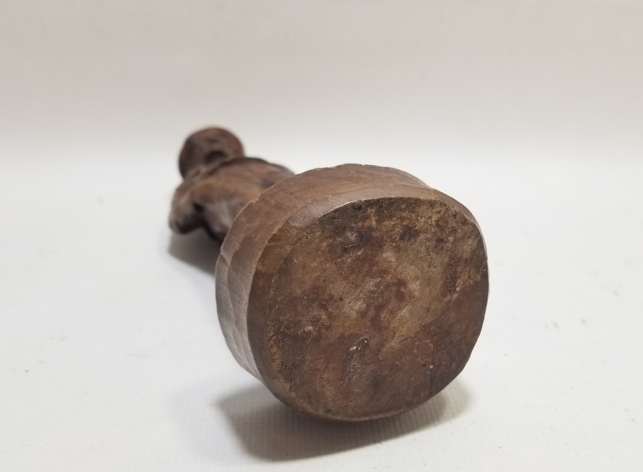 SANATÇI İMZALI EL YAPIMI ANTİKA AHŞAP BİBLO