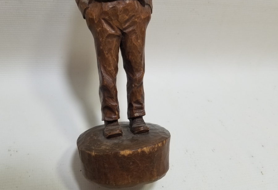 SANATÇI İMZALI EL YAPIMI ANTİKA AHŞAP BİBLO