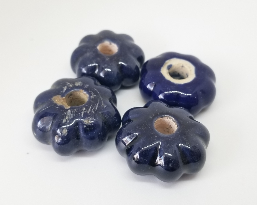 EL BOYAMA OSMANLI PORSELEN ÇEKMECE KULPLARI LOTU