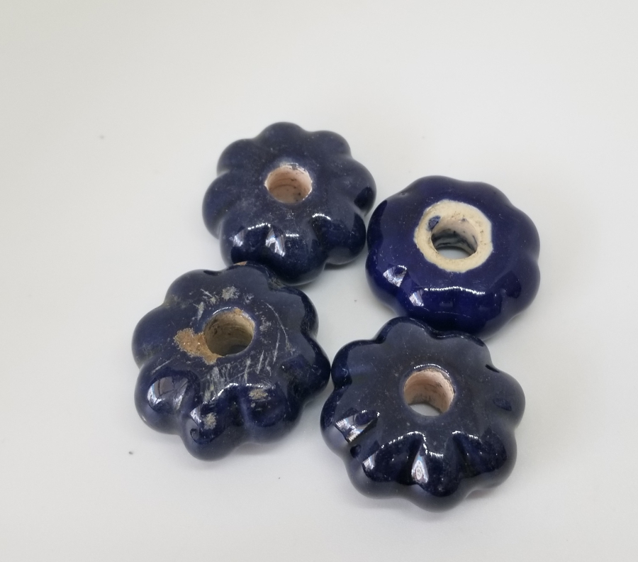 EL BOYAMA OSMANLI PORSELEN ÇEKMECE KULPLARI LOTU