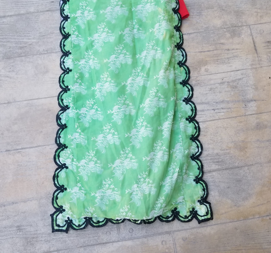 OSMANLI DÖNEMİ İPEK ELMASİYE ÜÇETEK - ŞALVAR GELİN TAKIMI