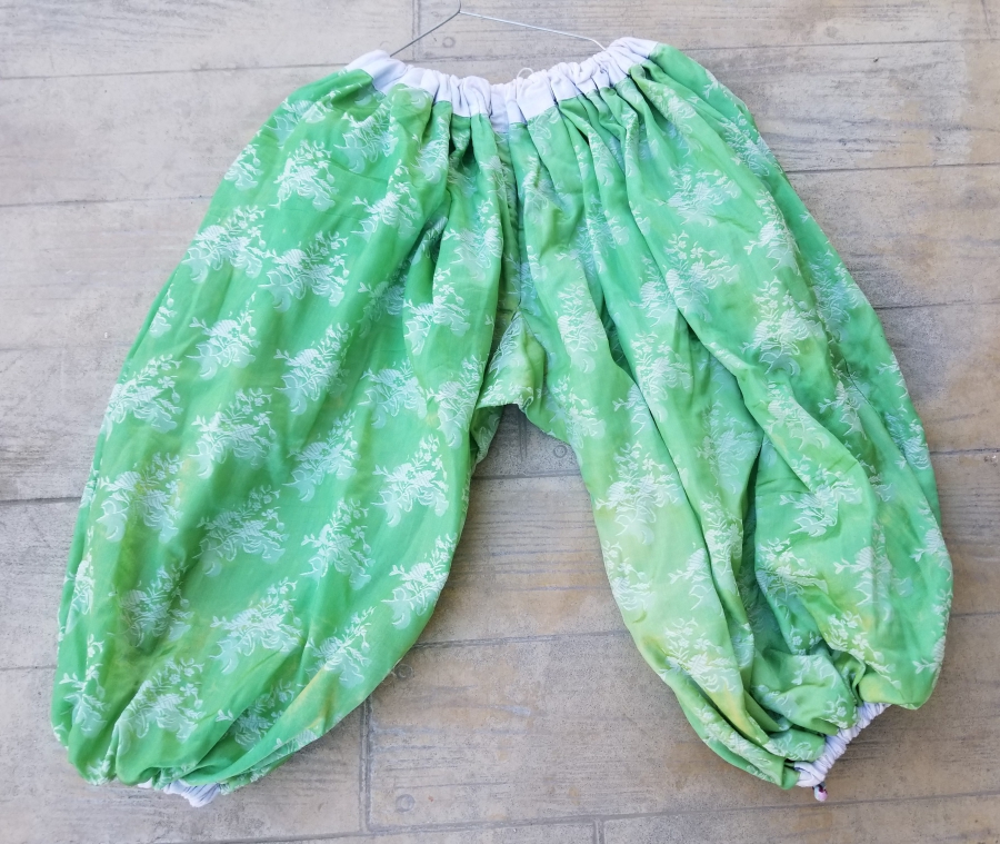 OSMANLI DÖNEMİ İPEK ELMASİYE ÜÇETEK - ŞALVAR GELİN TAKIMI