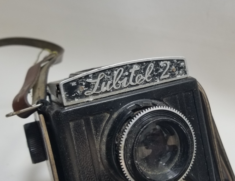 ORİJİNAL DERİ KUTUSUNDA ANTİKA LUBİTEL 2 MARKA FOTOĞRAF MAKİNESİ