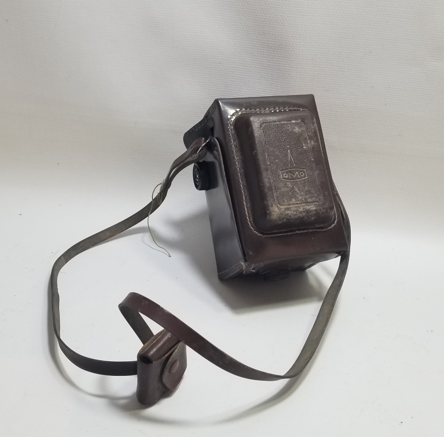 ORİJİNAL DERİ KUTUSUNDA ANTİKA LUBİTEL 2 MARKA FOTOĞRAF MAKİNESİ