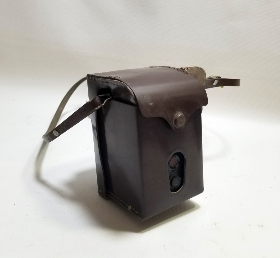 ORİJİNAL DERİ KUTUSUNDA ANTİKA LUBİTEL 2 MARKA FOTOĞRAF MAKİNESİ