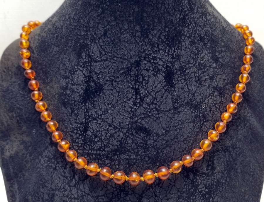 BİTKİ VE HAYVAN FOSİLLİ EL YAPIMI OSMANLI DÖNEMİ DAMLA KEHRİBAR GERDANLIK